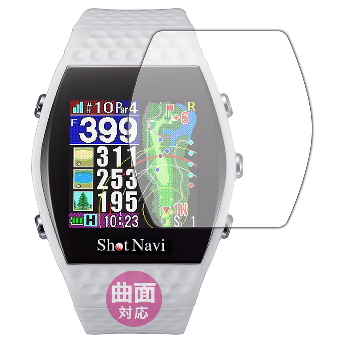 Amazon.co.jp: PDA工房 Shot Navi INFINITY対応 Flexible Shield[光沢